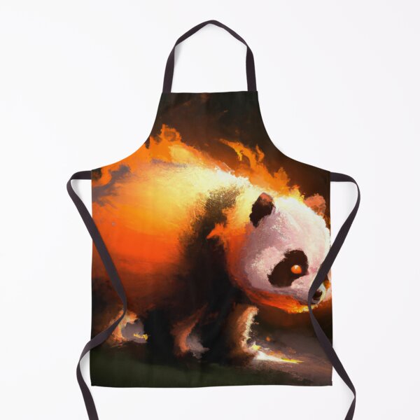 Artikelvorschau, Flammender Panda entworfen und verkauft von Zestpond.
