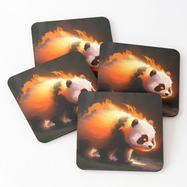 Item preview, Flaming Panda designed and sold by Zestpond.