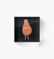 Ham : To Kill A Mockingbird Literally Scout Ham Halloween Costume Acrylic Block