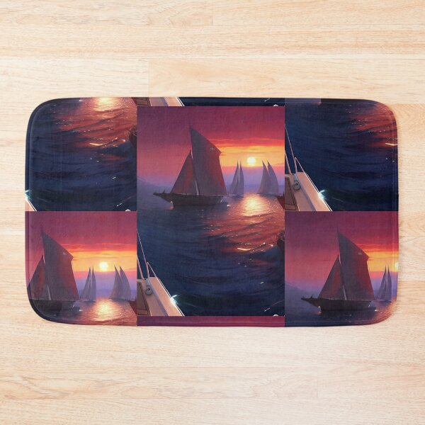 Item preview, SAILING FLOTILLA AT SUNRISE designed and sold by sailorsam1805.