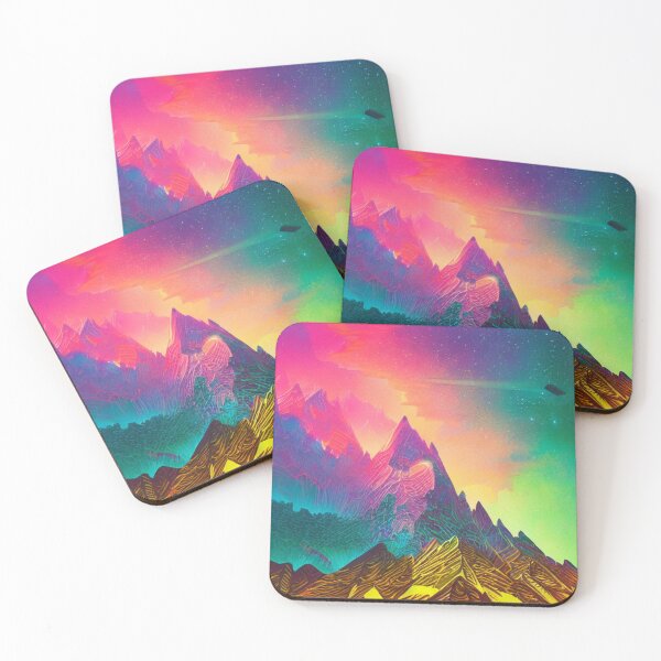 Item preview, Colorful Mountains designed and sold by Zestpond.