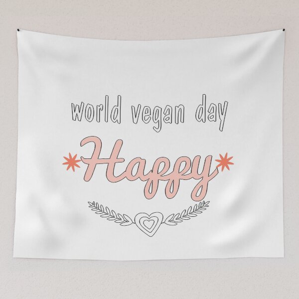 Item preview, Happy world vegan day designed and sold by w66aboo.