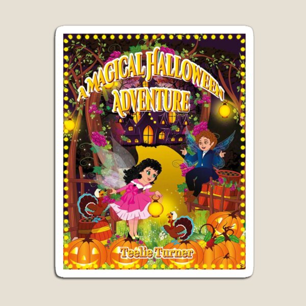 Item preview, A Magical Halloween Adventure Book Cover designed and sold by FairyBookClub.