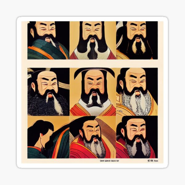 Item preview, Confucius  designed and sold by ComicsFactory.