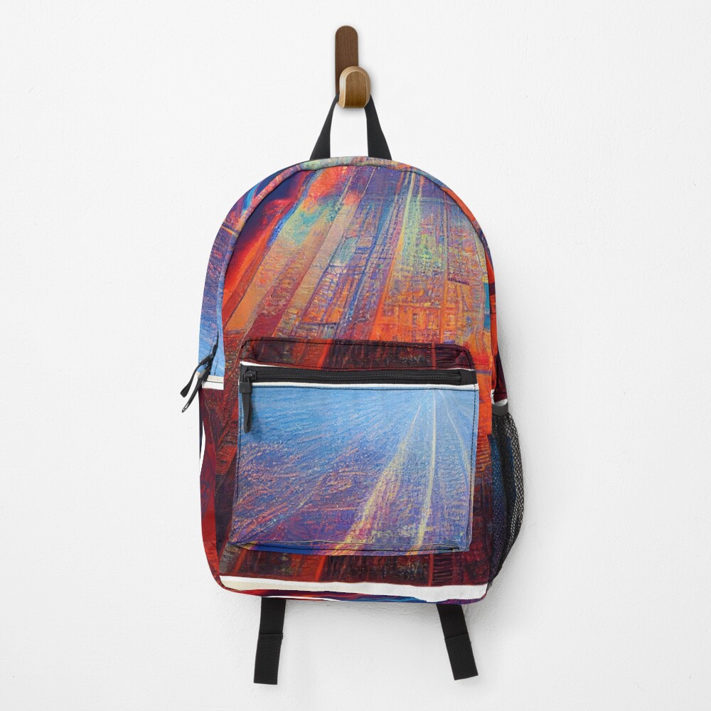 Vista previa del artículo con la obra «Mochila», diseñado y vendido por ComicsFactory.
