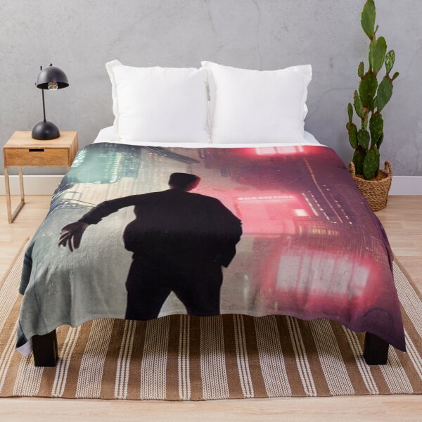 Item preview, Man in a Cyberpunk City designed and sold by Zestpond.
