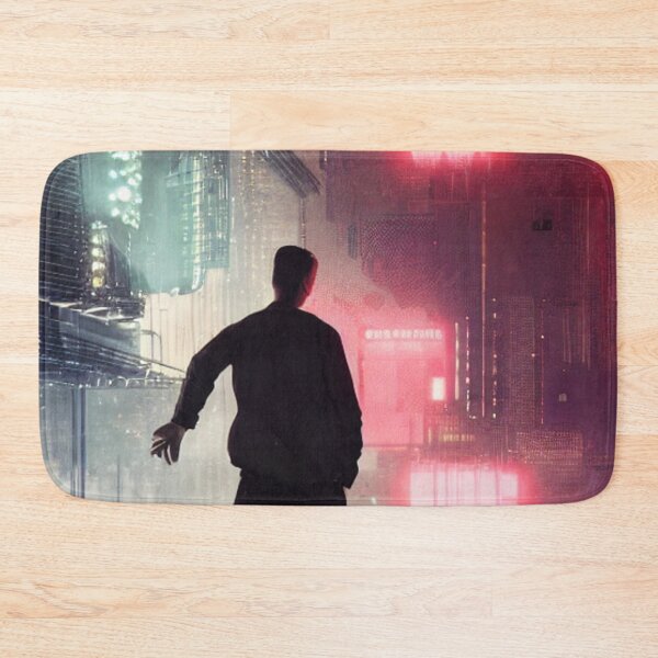 Item preview, Man in a Cyberpunk City designed and sold by Zestpond.