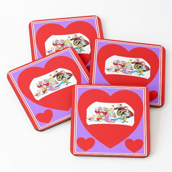 Item preview, ALICE IN WONDERLAND : Abstract Heart Print designed and sold by posterbobs.
