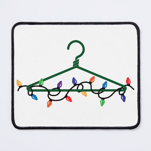 Item preview, HANGER W/ XMAS LIGHTS | FEMINIST DARK HUMOR designed and sold by Festive Feminist.