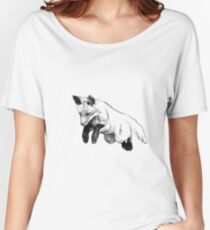 Jumping fox Women's Relaxed Fit T-Shirt