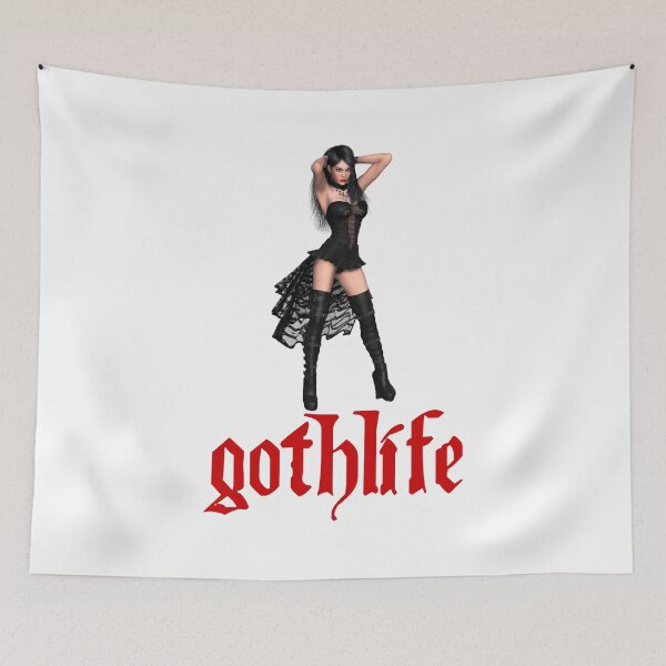 Artikelvorschau, Goth Life Gothic Rock Sexy Mädchen entworfen und verkauft von Aichelangelo.