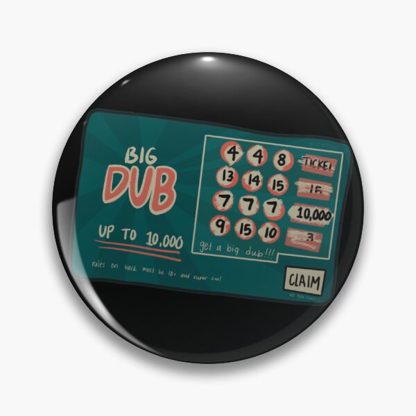 Item preview, Scratch Off Lottery Ticket BIG WIN (fake) designed and sold by tristinrose.