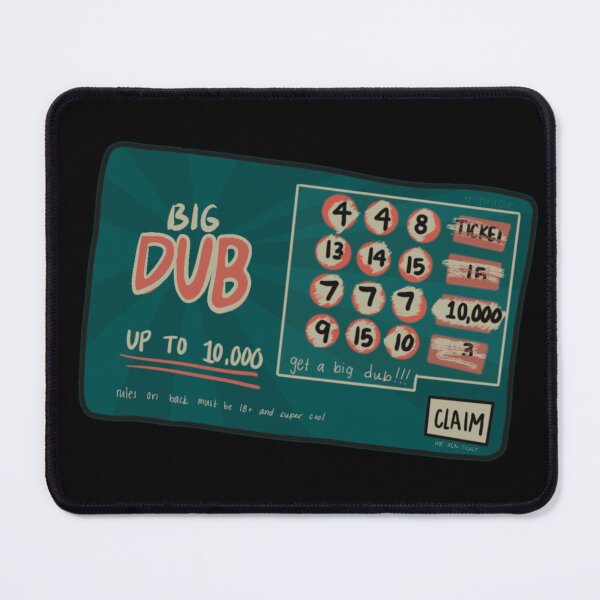 Item preview, Scratch Off Lottery Ticket BIG WIN (fake) designed and sold by tristinrose.