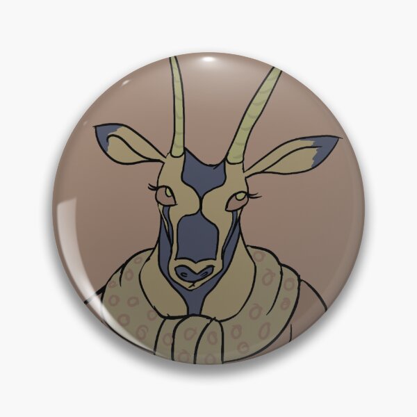 Item preview, Personaje Gemsbok rosa oscuro designed and sold by ChronicCrafting.