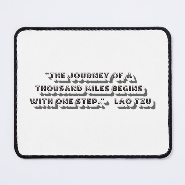 Item preview, The Journey Lao Tzu quote designed and sold by David-Howells.