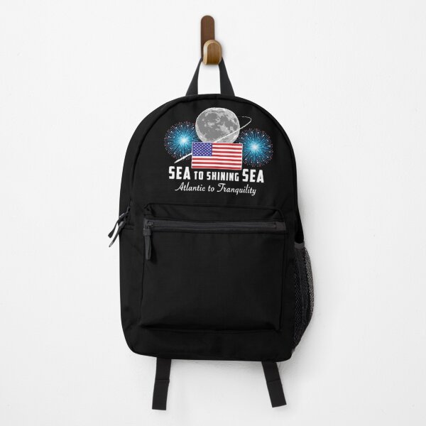 Item preview, Patriotic July 4th All American Outer Space Moon designed and sold by twHistory.