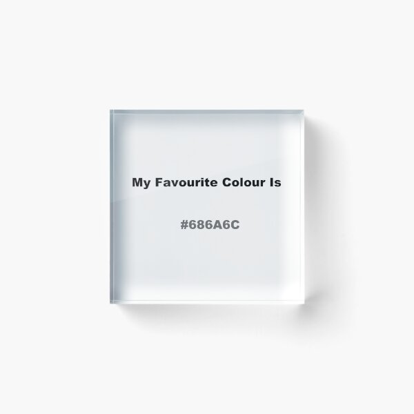 Item preview, My Favourite Colour Is #686A6C designed and sold by kiippers.