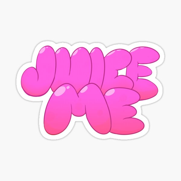 Item preview, Juice me (Pink) designed and sold by JankHyena.