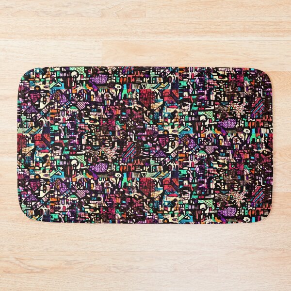 Item preview, "Njaxas "- abstract patchwork; Baye Fall Inspired African Textile Design designed and sold by Tony Cisse.