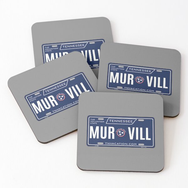 Item preview, Maryville Tennessee License Plate (MUR VILL) designed and sold by dmbdana.