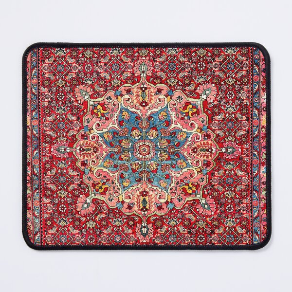 Item preview, Bijar Kurdish Northwest Persian Rug Print designed and sold by Vicky Brago-Mitchell®.