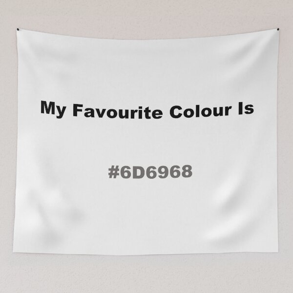 Item preview, My Favourite Colour Is #6D6968 designed and sold by kiippers.