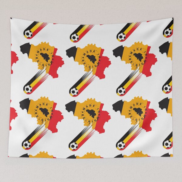 Item preview, Belgium Map Flag designed and sold by Tienda-Vane.