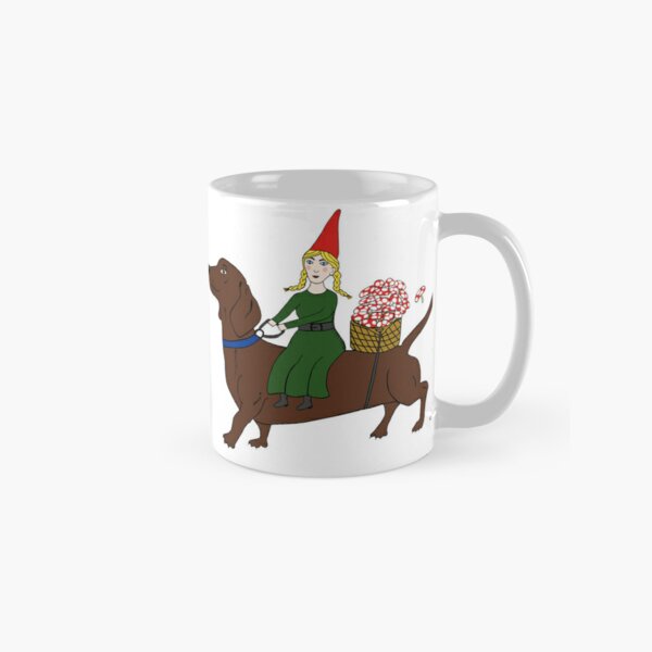 Gnome with Mushrooms Mug