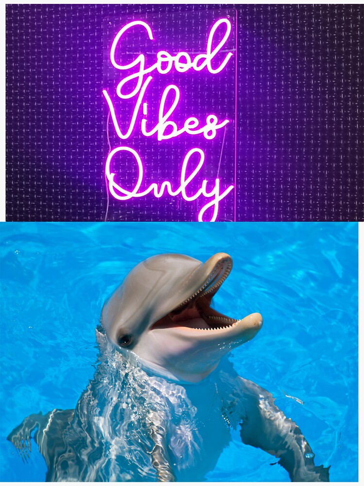 Good Vibes Only: Dolphin by lchris33