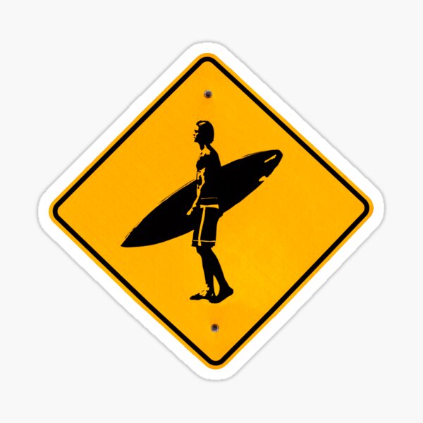 Ron Jon Mini Yeti Surf Sticker