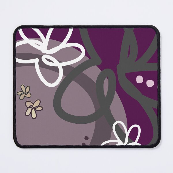 Item preview, Abstract doodle retro 80s flowers - florists, gardeners and nature lovers.  Caroline Laursen original designed and sold by Caroline Laursen.