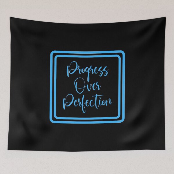 Item preview, Progress Over Perfection designed and sold by JourneyCreative.