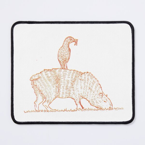 Item preview, Colorful Capybara designed and sold by Treich Design.