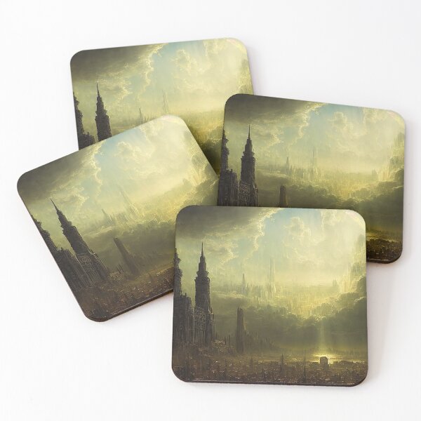 Item preview, City of Mestor, Island of Atlantis designed and sold by OccultDreams.