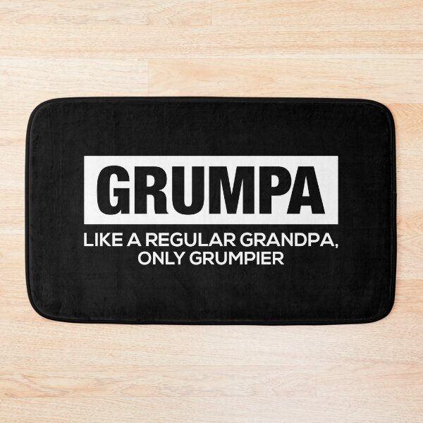 Item preview, Grumpa like a regular grandpa only grumpier designed and sold by Dadabase Merch.