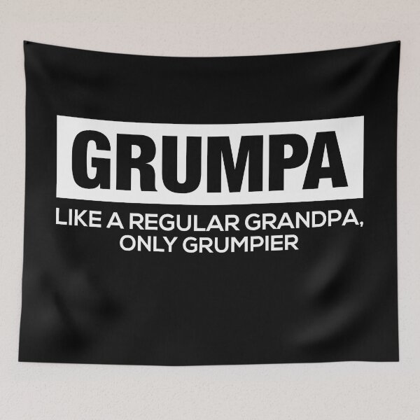 Item preview, Grumpa like a regular grandpa only grumpier designed and sold by Dadabase Merch.