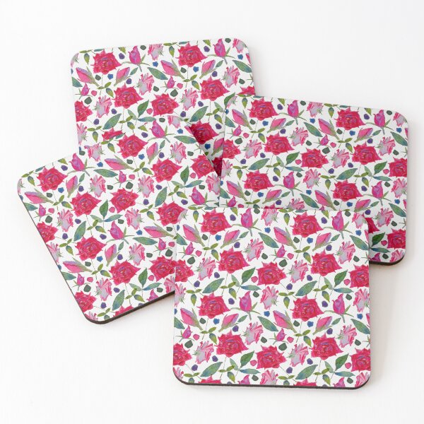 Item preview, Roses-pink&green designed and sold by Yuandi  Yang.