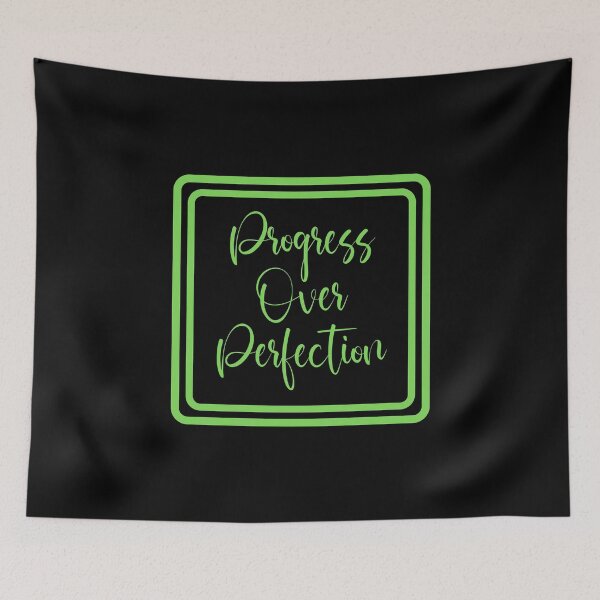 Item preview, Progress Over Perfection designed and sold by JourneyCreative.