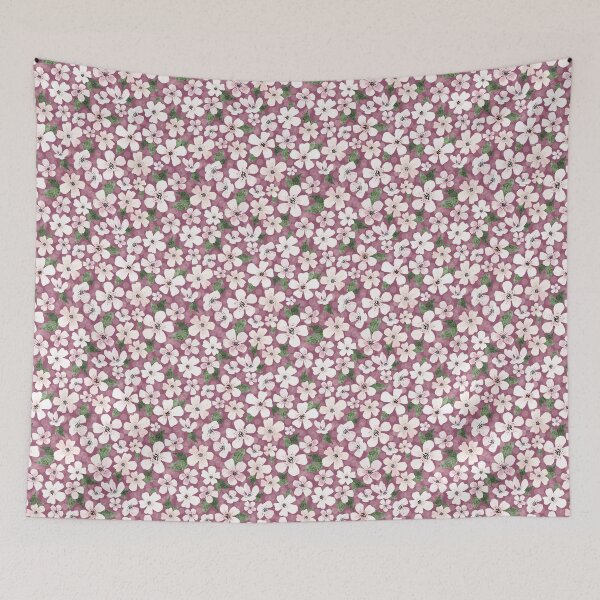 Item preview, Budgie - Matching rouge pink flowers designed and sold by TheMirwoForest.