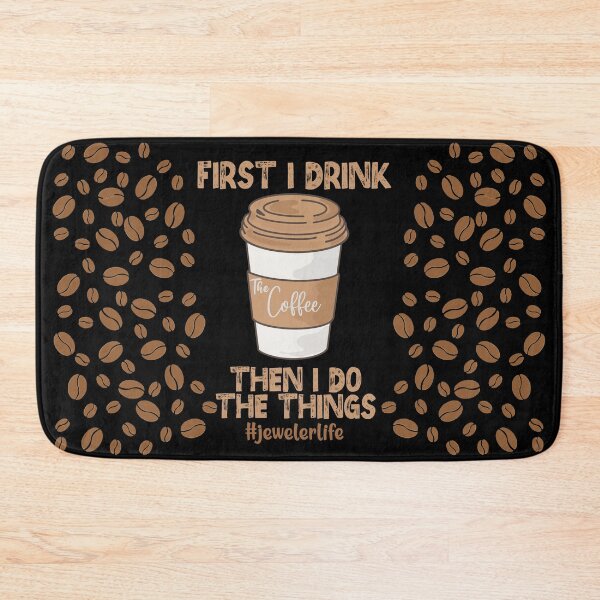 Item preview, First i drink the coffee then i do the things jeweler life metalsmith gift designed and sold by MetalicBabe.