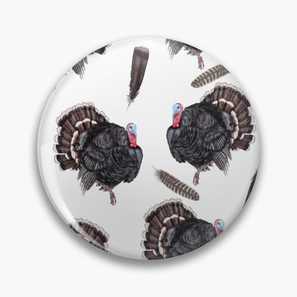 Artikelvorschau, Turkeys and Feathers - White entworfen und verkauft von HB Loves Crafts.