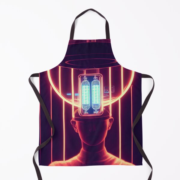 Item preview, Portrait of a Cyberpunk Princess #2 designed and sold by Gallery of Weirdness.