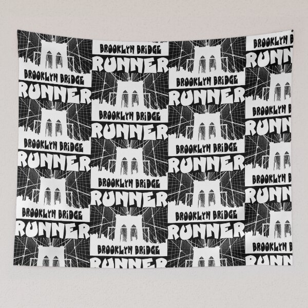 Item preview, BROOKLYN BRIDGE RUNNER designed and sold by DomGDesign.