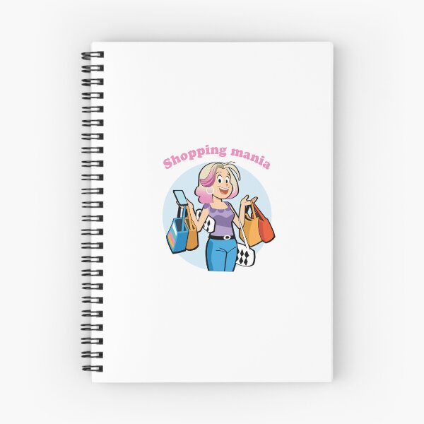 Item preview, Shopaholic Girl designed and sold by NemanjaDrawings.