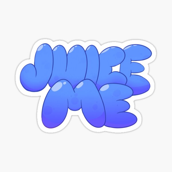 Item preview, Juice me (Dark Blue) designed and sold by JankHyena.