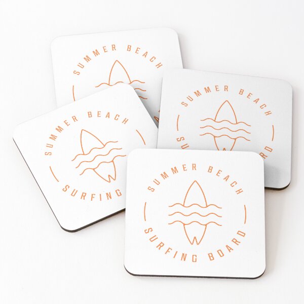 Item preview, Summer Beach Is For Surfing Board designed and sold by define design.