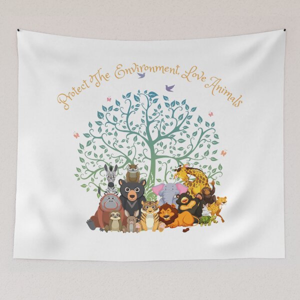 Item preview, Protect the environment, Love animals designed and sold by nacidon.