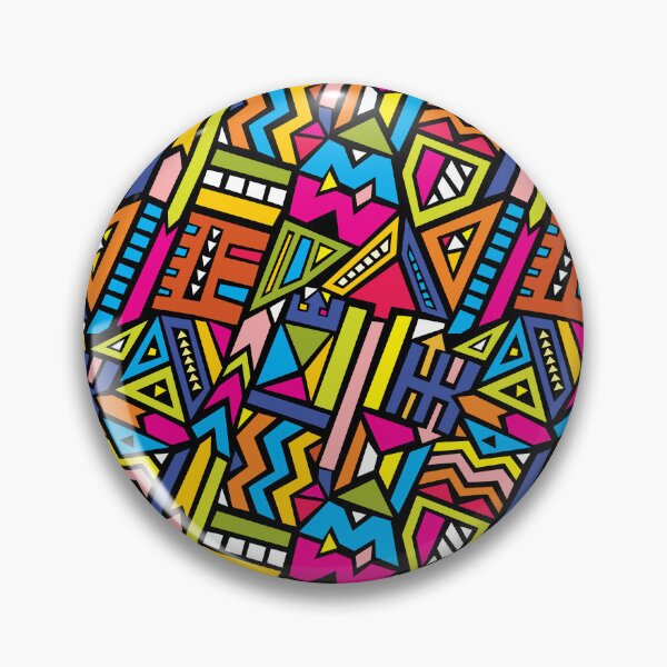 Item preview, Multicolor Tribal African Pattern designed and sold by Stus RoadTrips.