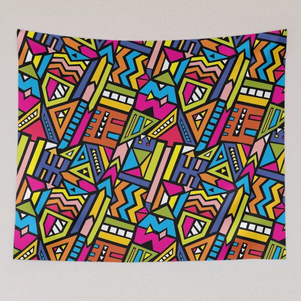 Item preview, Multicolor Tribal African Pattern designed and sold by Stus RoadTrips.