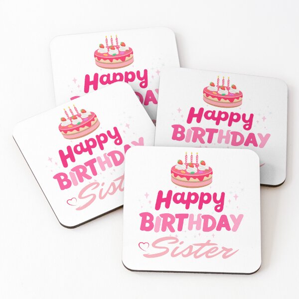 Artikelvorschau, Alles Gute zum Geburtstag Schwester V1 entworfen und verkauft von The Love Quill.